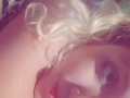 Horny little kitten wakes you up with her moans