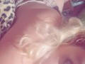 Horny little kitten wakes you up with her moans