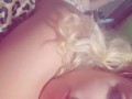 Horny little kitten wakes you up with her moans