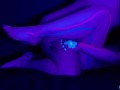 UV Light hot fuck in the dark