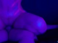 UV Light hot fuck in the dark