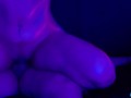 UV Light hot fuck in the dark
