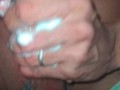 Foamy lubricant, gifted reacting and enjoying watching couples fucking