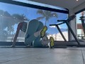 Fit Teen Bubble But Fucks her Personal Trainer after the Gym - Who is Lilly