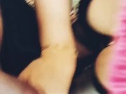 زن جنده من کیر میخواد خوبم ساک میزنه / My sexy wife loves threesomes