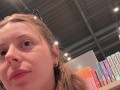Trying Not To Cum In The Bookstore While Hunting For Smut 💦😈