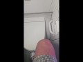 Taking a piss on a plane at a mile high