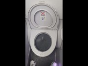 Taking a piss on a plane at a mile high