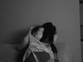 pleasures in the evening naturally beautiful woman and handsome guy