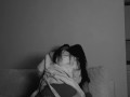 pleasures in the evening naturally beautiful woman and handsome guy