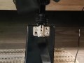 Giving a footjob in my strappy heels to a black cock on my fuck machine