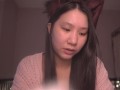 Cute Asian Girl Kitty Cat Cosplay ASMR - read with me onii-chan! - Ezra 9-10