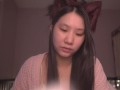 Cute Asian Girl Kitty Cat Cosplay ASMR - read with me onii-chan! - Ezra 9-10