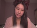Cute Asian Girl Kitty Cat Cosplay ASMR - read with me onii-chan! - Ezra 9-10