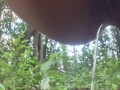 Lagoon Sounds Make Jungle Slut Release Long Wet Piss While Moaning Softly