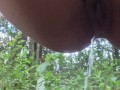 Lagoon Sounds Make Jungle Slut Release Long Wet Piss While Moaning Softly