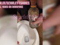 Latex Slave’s Piss Drinking Challenge: Dog Bowl Humiliation (See More on Darkfans)