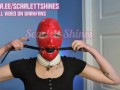Latex Slave’s Piss Drinking Challenge: Dog Bowl Humiliation (See More on Darkfans)