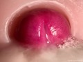 CLOSE UP CAMERA IN PUSSY: CUM Inside PUSSY TWICE! BEST CREAMPIE in 4K with Girl Moaning!