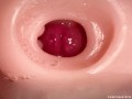 CLOSE UP CAMERA IN PUSSY: CUM Inside PUSSY TWICE! BEST CREAMPIE in 4K with Girl Moaning!