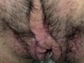Hairy Pussy Slut Pisses In Public With Her Furry Cunt Spread Wide And Wet