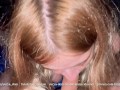 My hot stepsister gave me a DEEP THROAT and asked for a CREAMPIE "I want to feel you cum in me"