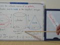 The volume ratio of a sphere, a cylinder, and a cone in the simplest integer ratio. [JapanMath]