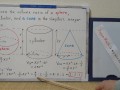 The volume ratio of a sphere, a cylinder, and a cone in the simplest integer ratio. [JapanMath]