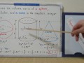 The volume ratio of a sphere, a cylinder, and a cone in the simplest integer ratio. [JapanMath]