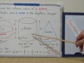 The volume ratio of a sphere, a cylinder, and a cone in the simplest integer ratio. [JapanMath]