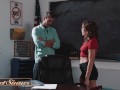 SWEET SINNER - Petite Brunette Babe Gets Her Pussy Penetrated Hard By Her Horny Professor