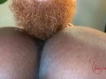 Ebony Babe Sucks, Licks, and Takes Deep BWC Creampie