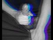 My penis has a very hard erection that I can't get off.