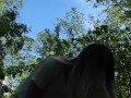 Schoolgirl Takes Classmate Into the Woods Shows Pussy and Tits Masturbates Publicly