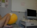 18 Year Old College Slut Fucks In Dorm in Front of Horny Roommate!