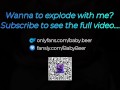 POV Handjob Titsjob Until You Cum All over My Big Tits - BabyBeer
