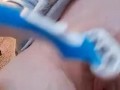 Giving my pussy (Lucy) a shave 😈🪒