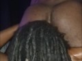 SO THIS IS WHAT YOU WANTED TOO SEE FREAKY EBONY LICKING UP CLOSE AND PERSONAL ON GORILLA P!!!!!!!