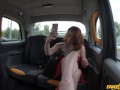 Fake Taxi - Kinky MILF Cuckolds her boyfriend in public on the phone