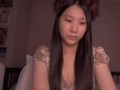 There was an hole in the midst of the robe - Cute Asian Kitty Cat Girl Cosplay - Exodus 39-40