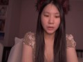 There was an hole in the midst of the robe - Cute Asian Kitty Cat Girl Cosplay - Exodus 39-40