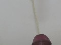 pitting into sink after a jerk off session | pissing | post masturbation | indian