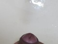 pitting into sink after a jerk off session | pissing | post masturbation | indian