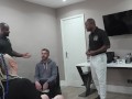 Cuckchair gets delivered and hotwife gets blacked and educated
