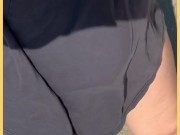 Wife walks around public beach fully nude