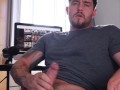 Porn addict jerk his cock for you