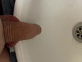 Peed in the sink without hands