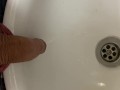 Peed in the sink without hands
