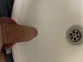 Peed in the sink without hands
