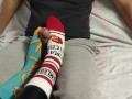 Cum on Socks